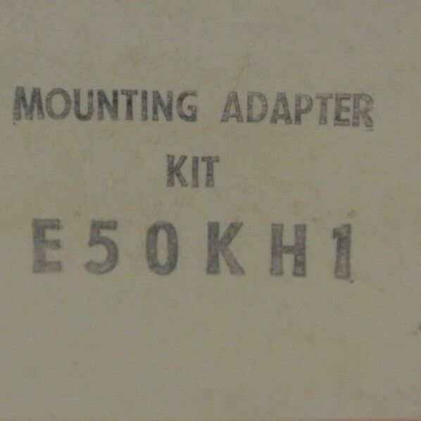 C-H E50KH1 LIMIT SWITCH MOUNTING ADAPTER KIT / NEW SURPLUS