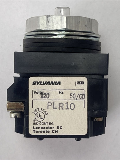 SYLVANIA CLARK BUL. 100T PLR10 PILOT LIGHT 120V 50/60HZ