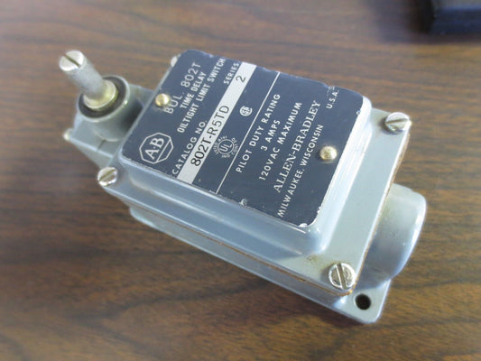 ALLEN-BRADLEY 802T-R5TD Ser. 2 TIME DELAY OILTIGHT LIMIT SWITCH - NEW SURPLUS