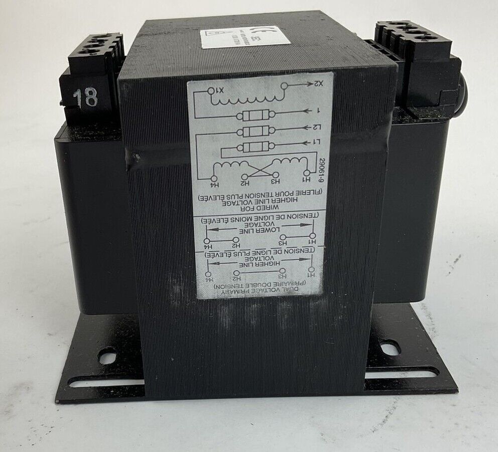 ALLEN BRADLEY 1497-F-BASX-0-N INDUSTRIAL CONTROL TRANSFORMER 0.350KVA 480V