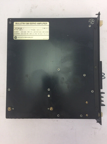 ALLEN BRADLEY 1389-AA09 SERVO AMPLIFIER SER A INPUT 310VDC 11A OUTPUT 210VAC 9A