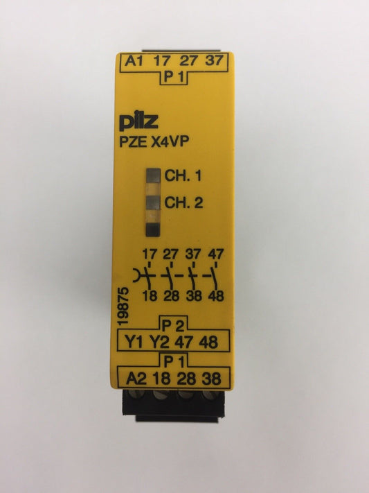PILZ PZE X4VP 3 24VDC 4N/O SAFETY RELAY