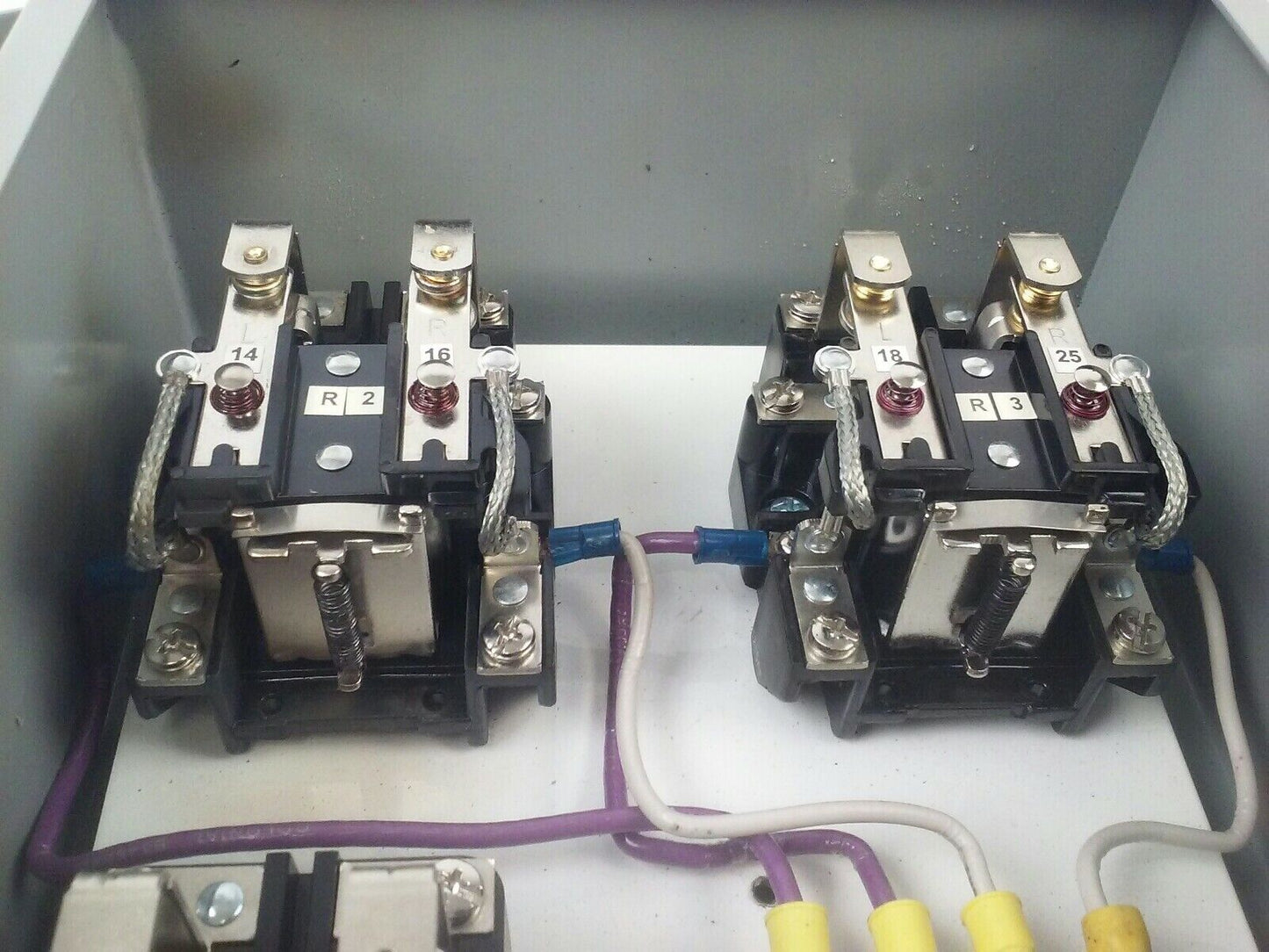 DAYTON 5X847N POWER RELAY 8 PIN 120V, COOPER B-LINE 1084-12CHC TYPE 12 & 13 ENCL