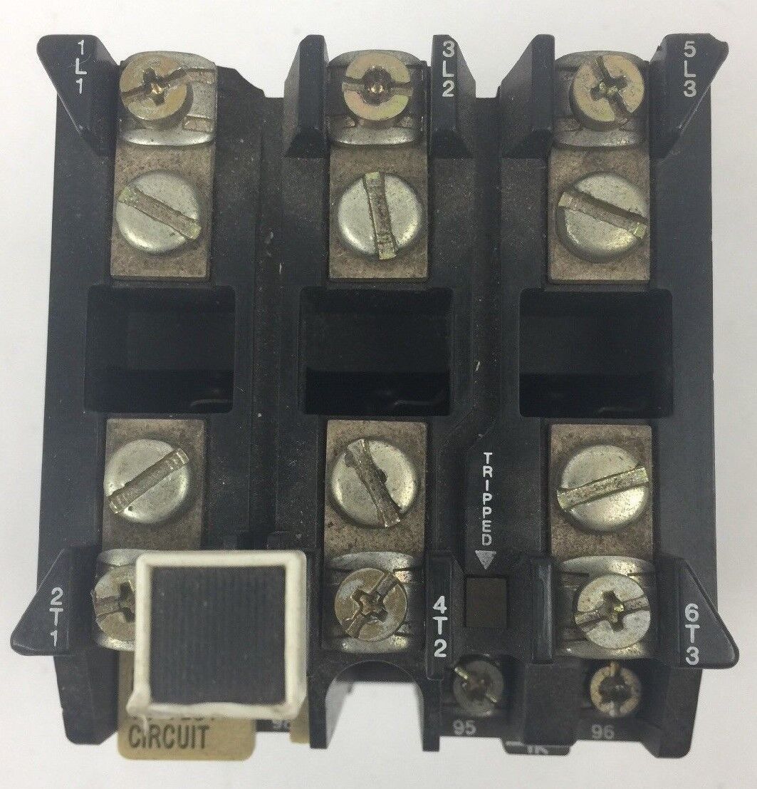 ALLEN BRADELY 592-JOV16 OVERLOAD RELAY SER A 120-600VAC NEMA A600