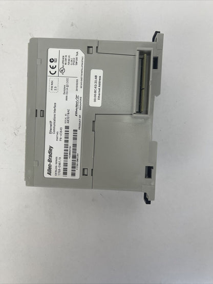 ALLEN BRADLEY 1768-ENBT ETHERNET/IP COMMUNICATIONS INTERFACE SER A F/W REV 2.3