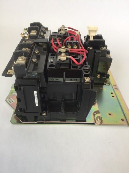 ALLEN BRADLEY 505-AOD SIZE 0 REVERSING STARTER 600VAC 5HP 18AMP COIL 120V 60HZ