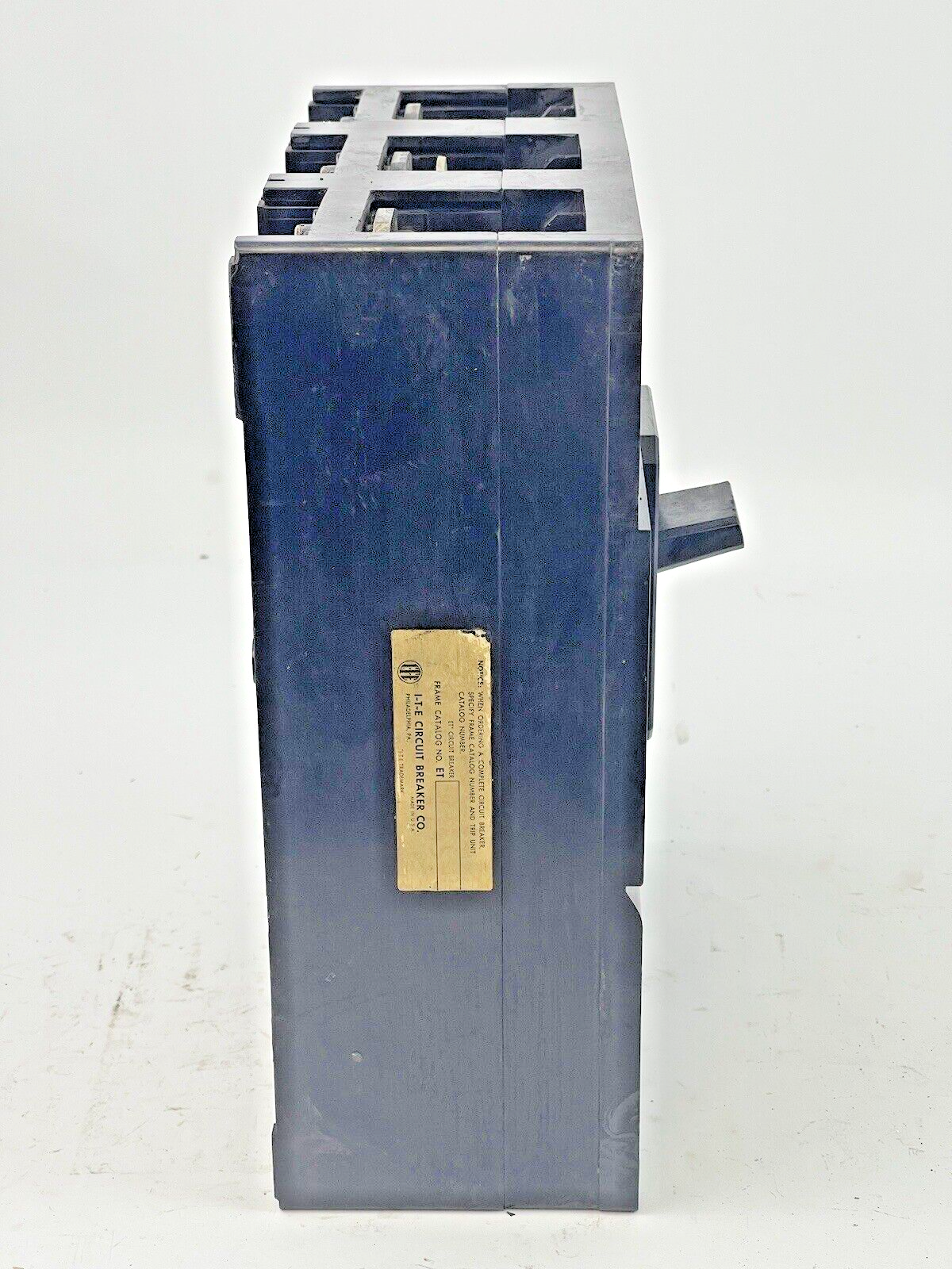 ITE / SIEMENS - TYPE ET 400 AMP JKL FRAME - CIRCUIT BREAKER -600 VAC W/ 150 TRIP