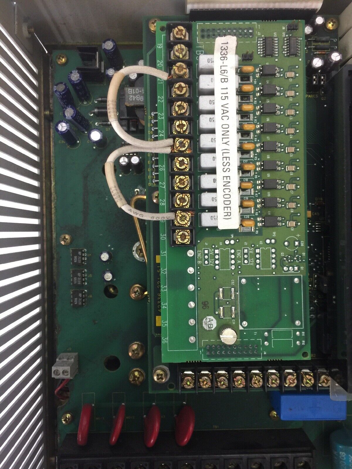 ALLEN BRADLEY 1336S-BRF100-AA-EN4-HA2-L6 DRIVE AC INPUT 380/480V AC OUTPUT 460V