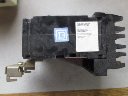 SQUARE D FH36020 MOLDED CASE CIRCUIT BREAKER - 20A, 600VAC - USED,