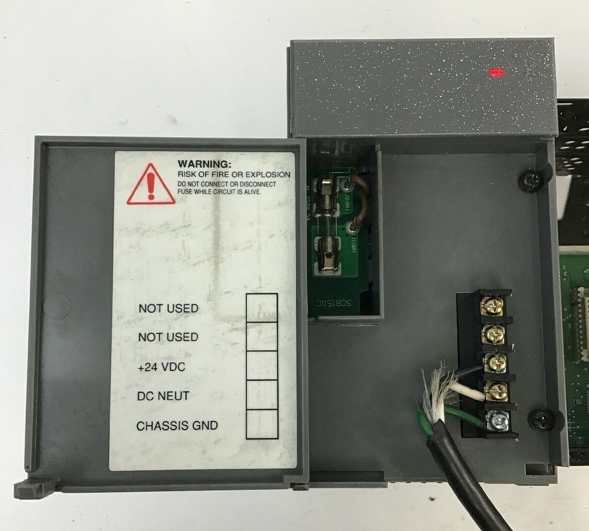 ALLEN BRADLEY 1746-P3 POWER SUPPLY SER.A  W/ 1746-A10 10 SLOT RACK