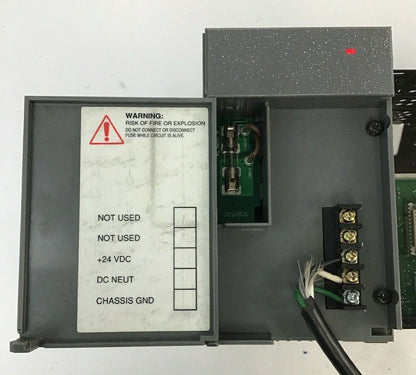 ALLEN BRADLEY 1746-P3 POWER SUPPLY SER.A  W/ 1746-A10 10 SLOT RACK