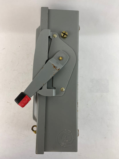 Square D H-261 Series E1 30A 600V Safety Switch
