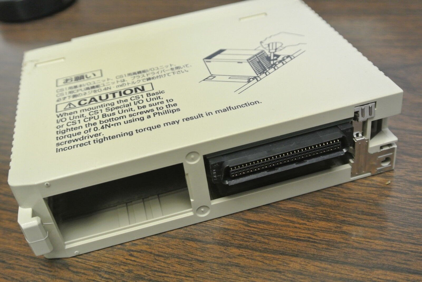 OMRON CS1W-FLN22 / FL-NET UNIT / ETHERNET MODULE / FOR PARTS