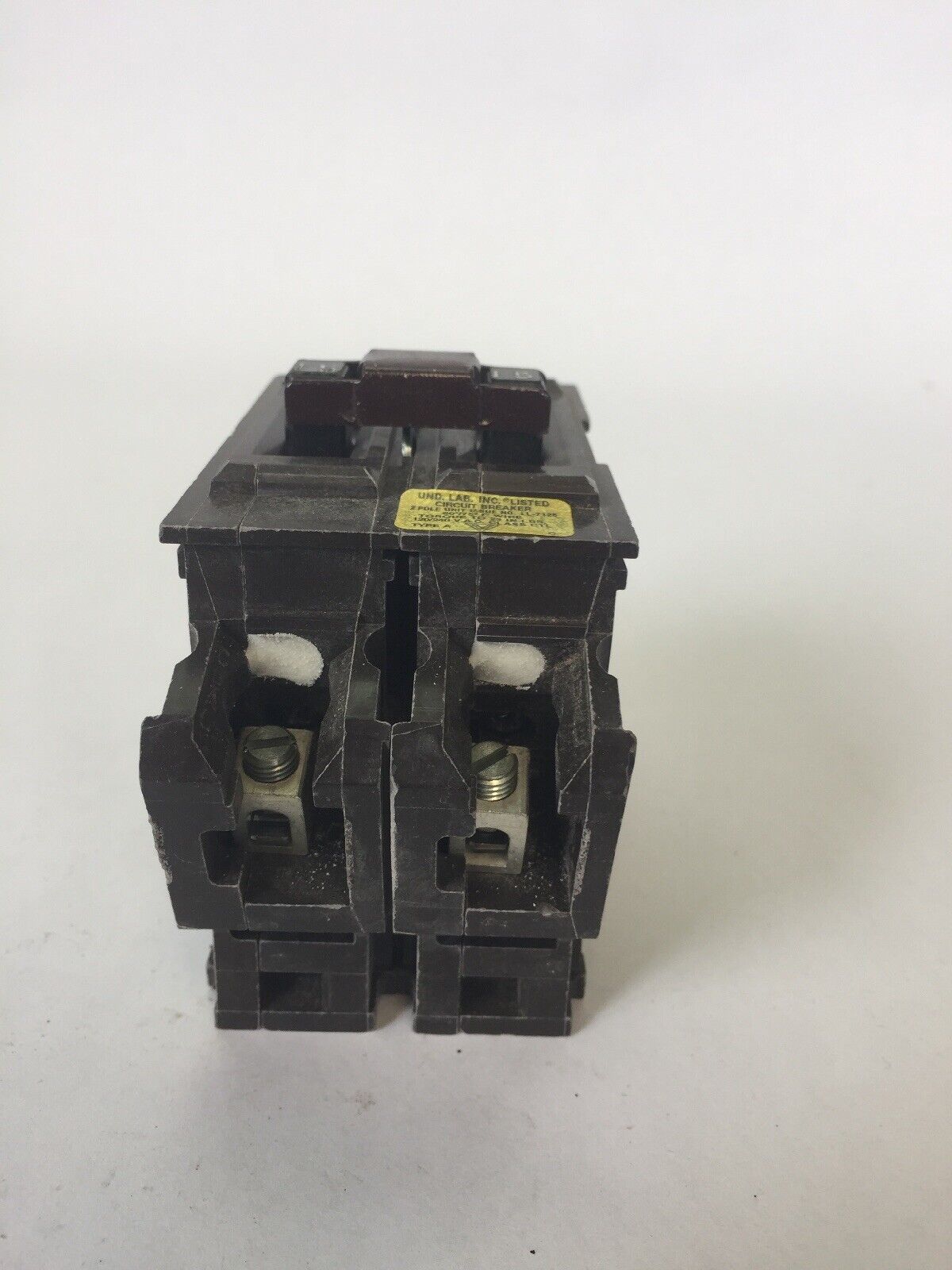 WADSWORTH A215 CIRCUIT BREAKER 2 POLE 120/240VAC 1 PHASE 15AMP PLUG-IN TYPE