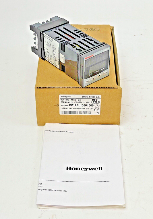 HONEYWELL - DC120L10001000 - MICRO-PRO UNIVERSAL DIGITAL CONTROLLER - UDC120L