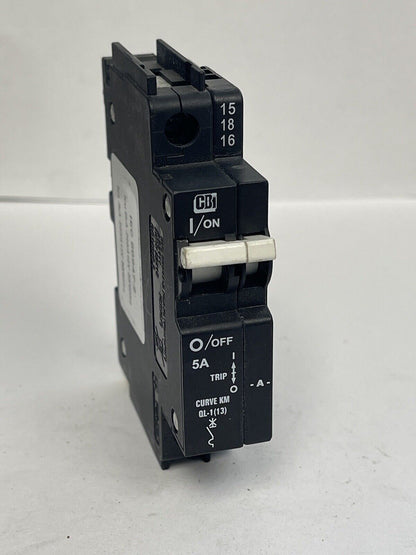 CB *LOT OF 4* - IEC 60947-2 - 1P CIRCUIT BREAKERS - 2A & 5A (W/D9-3816), 3A, 6A