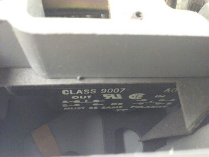 SQUARE D 9012 ACW1S11 SER.B, PRESSURE SWITCH, SET 43-50 PSI, FORM V, 9012 ACW1