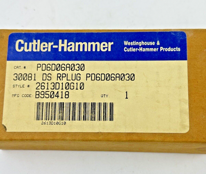 WESTINGHOUSE / CUTLER-HAMMER - PD6D06A030 - DIGITRIP RMS RATING PLUG - 300 AMP