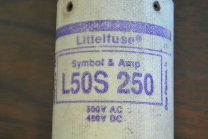 LITTELFUSE L50S 250 SEMICONDUCTOR FUSE / 250A / 500VAC