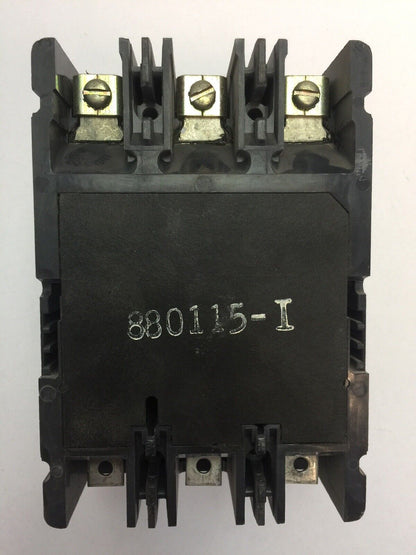 WESTINGHOUSE HMCP003A0C 3 Amp 600 VAC 250 VDC 3 Pole 6630C87G03