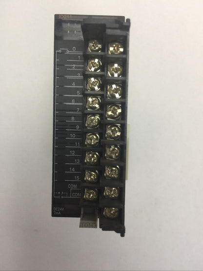 OMRON CJ1W-ID211 INPUT UNIT 24VDC 7mA