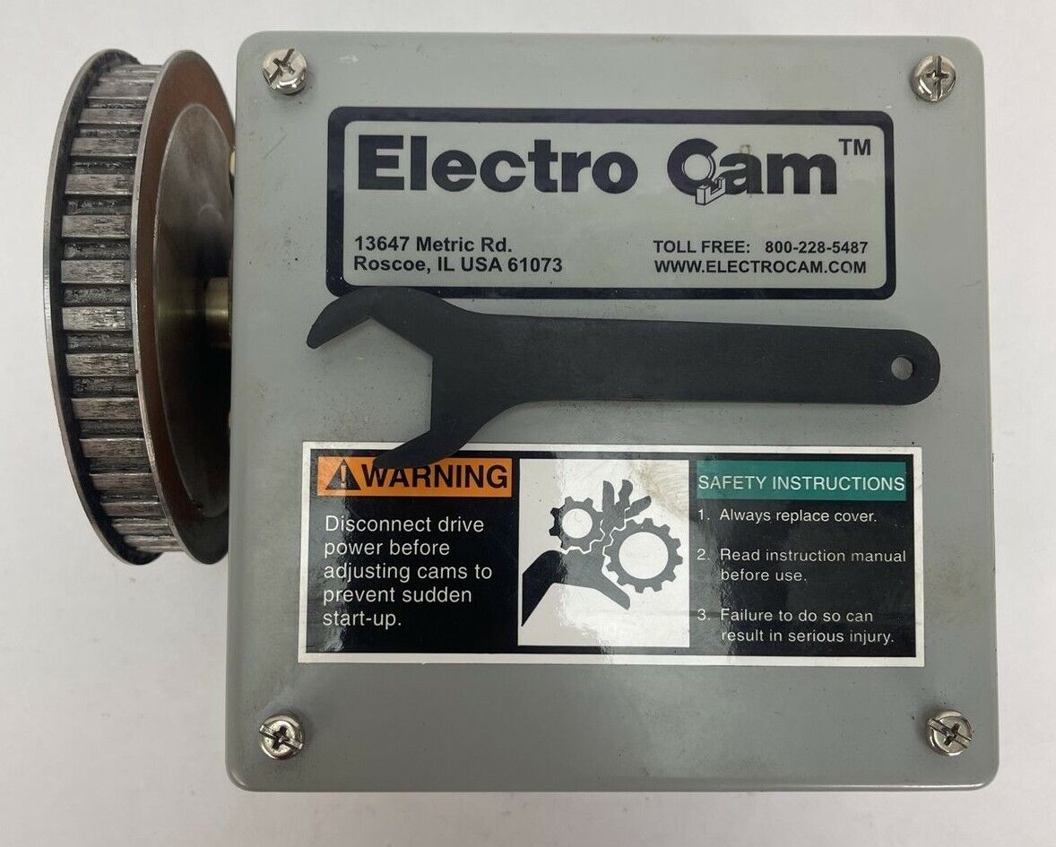 ELECTRO CAM EC-2004-12-DLN ROTARY CAM LIMIT SWITCH 12-30VDC ENV TYPE 12