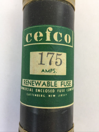 CEFCO RENEWABLE FUSE 175AMP 250V