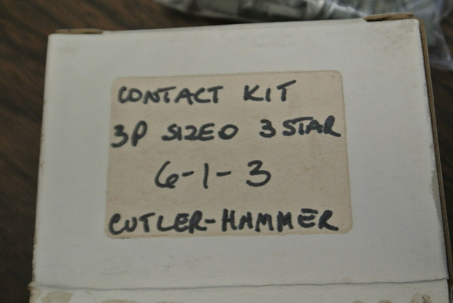 CUTLER-HAMMER 6-1-3 CONTACT KIT / 3 POLE / SIZE 0 / 3 STAR / NEW SURPLUS