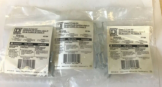 SQUARE D RFK03L CLASS R FUSE KIT SER.F01 ***LOTOF3***