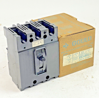 ITE / GOULD - EE3-B015 - CIRCUIT BREAKER - 15 A, 3 POLE, 240 VAC, 250 VDC, E FRM