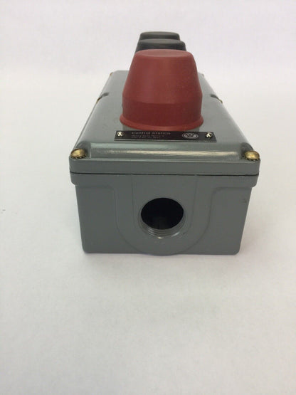 WESTINGHOUSE TYPE HDW PUSHBUTTON CONTROL STATION 600V HEAVY DUTY NEMA 4