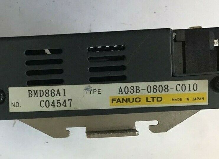 FANUC A03B-0808-C010 I/O MODULE BMD88A1