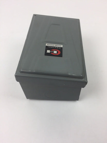 CUTLER HAMMER 9575H769A 509 A.C. RELAY 24 VOLTS 60 CYCLES 1/4 HP NORMALLY CLOSED