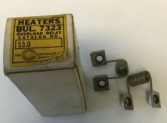 CLARK 7323 OVERLOAD HEATER ELEMENT S3.0***LOTOF2***