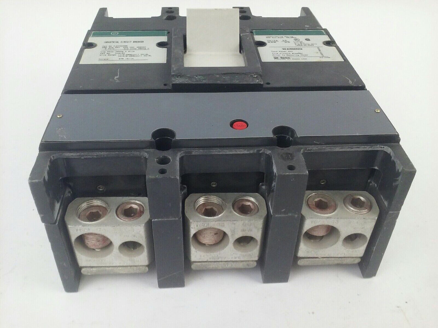 GENERAL ELECTRIC TJD432400 CIRCUIT BREAKER TRIP UNIT 400A 240VAC/250VDC 3P 22KA
