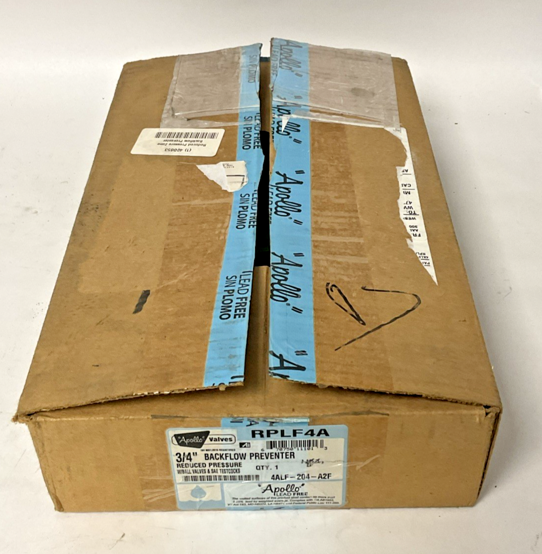 APOLLO RPLF4A  3/4" BACKFLOW PREVENTER VALVES 175PSI