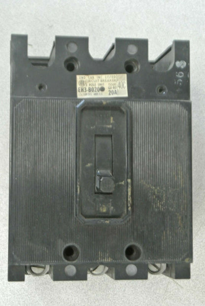 I-T-E / SIEMENS EH3B020 CIRCUIT BREAKER / 480V / 20A / 3 POLE  SHIPS FREE to USA