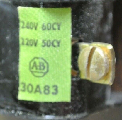 ALLEN-BRADLEY 30A83 - COIL - 110V / 25Hz, 208V / 60Hz, 220V / 60Hz - NEW SURPLUS