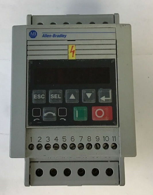 ALLEN BRADLEY 160-AA12NPS1P1 SPEED CONTROLLER SER.C FRN:7.05 2.2KW/ 3HP 230V