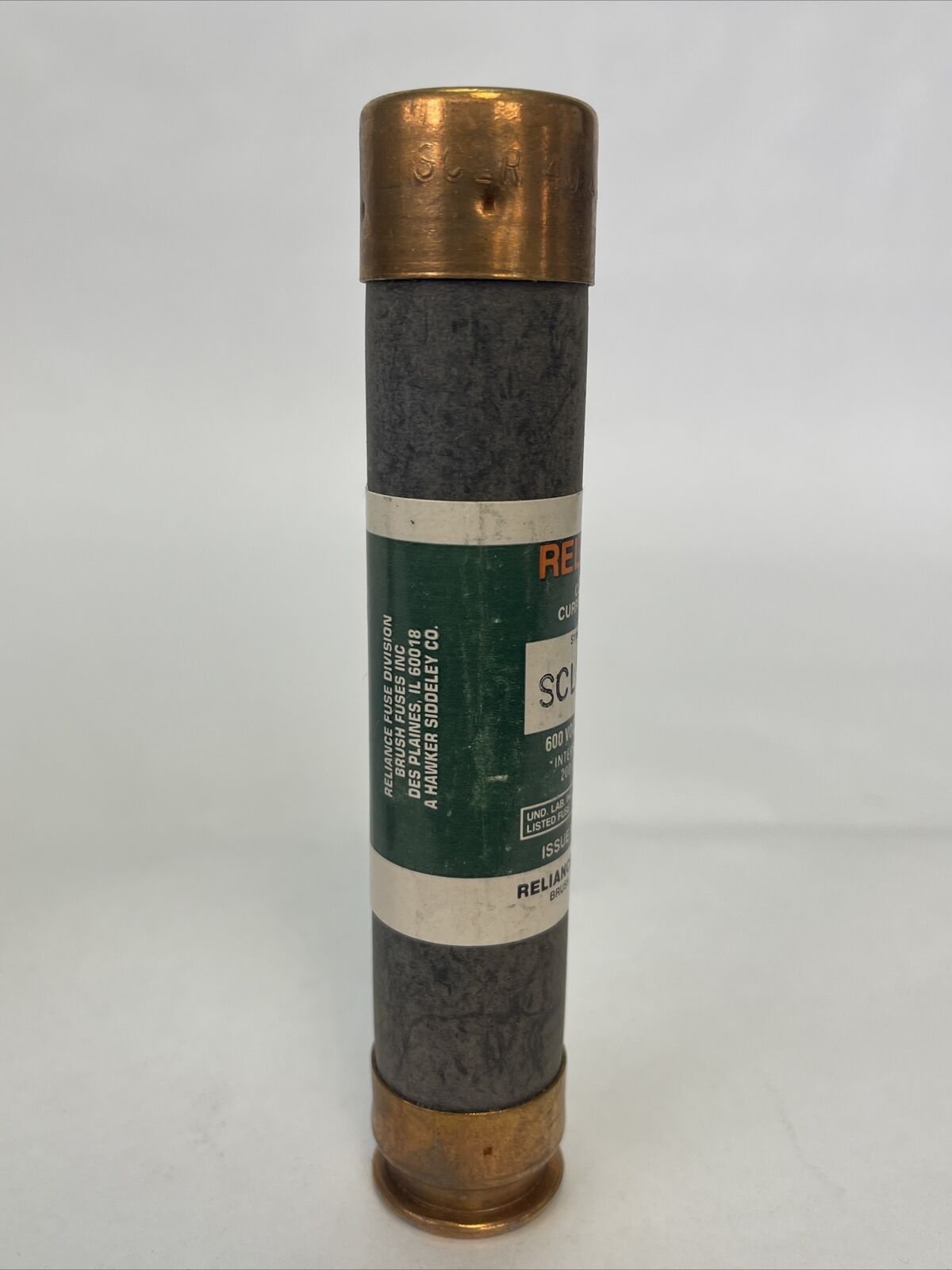 RELIANCE SCLR40 CLASS RK1 CURRENT LIMITING FUSE 40AMP 600VAC (LOT OF 7)