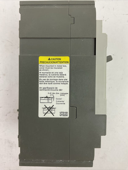 LS ELECTRIC UTS 150N CIRCUIT BREAKER 150AMP 3POLE 600V SUSOL MCCB li=1500A