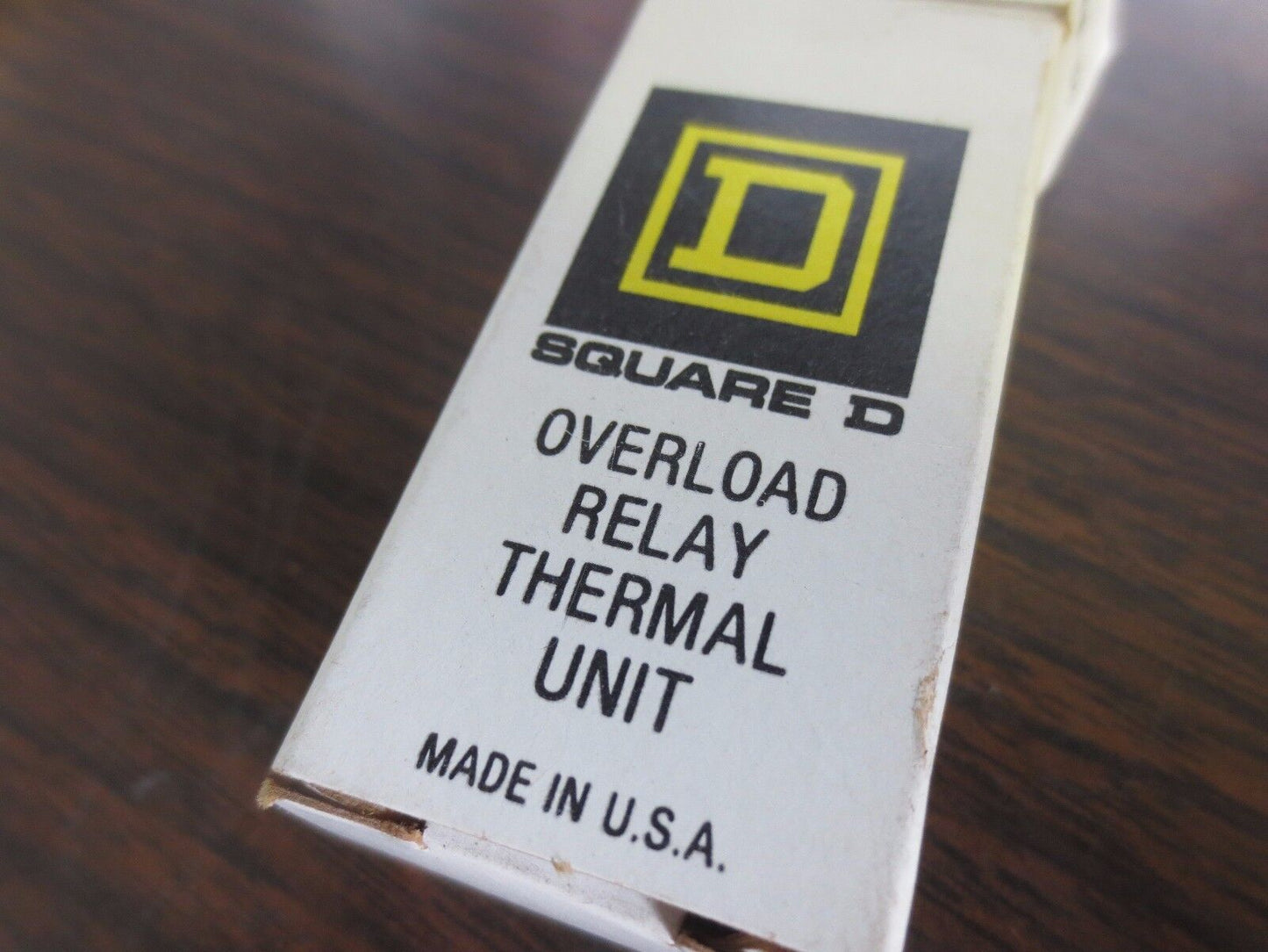 SQUARE D FB19.4 OVERLOAD RELAY THERMAL UNIT / HEATER - NEW SURPLUS - FB19-4