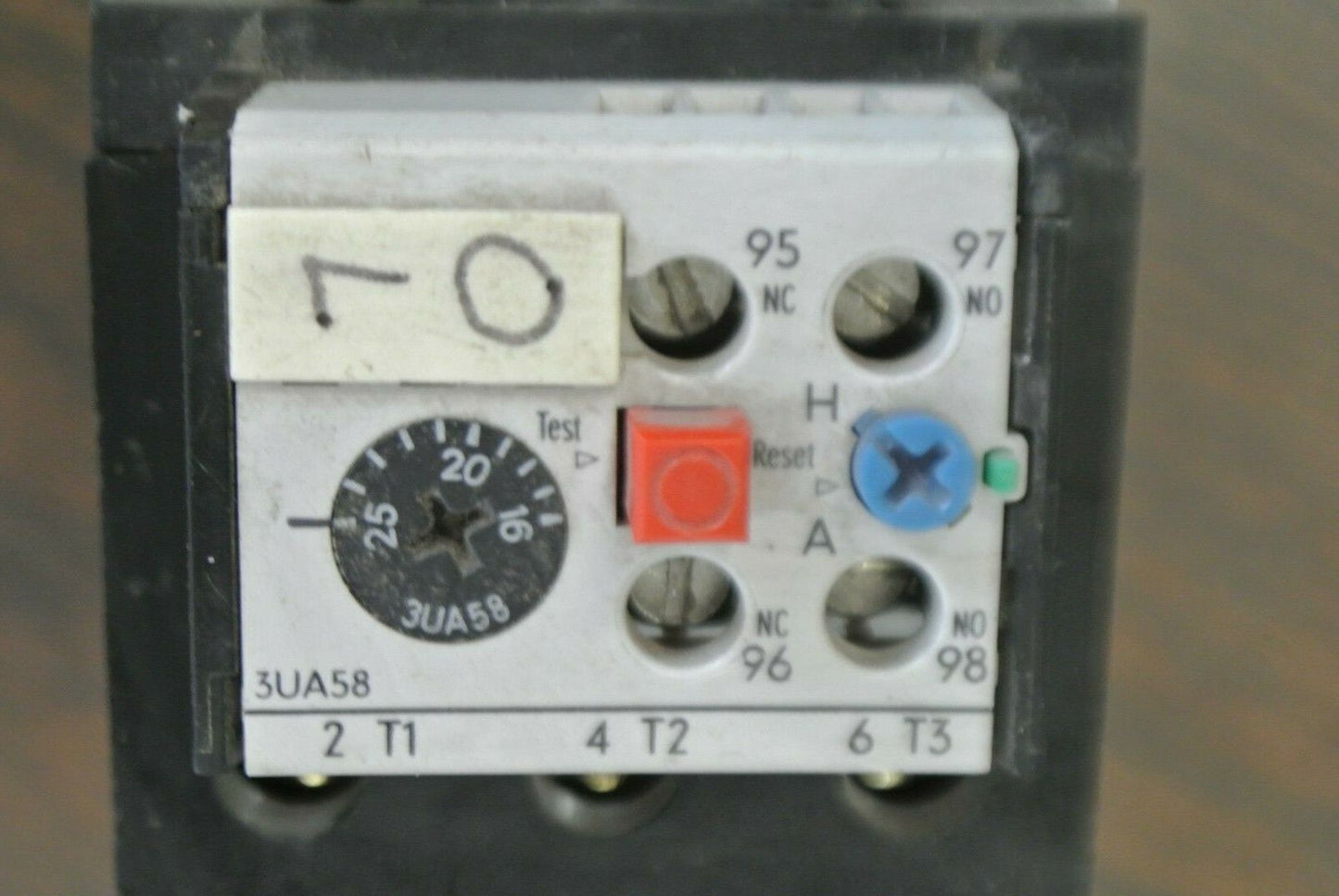 SIEMENS 3UA58 00-2C* OVERLOAD RELAY / 16-25 AMP