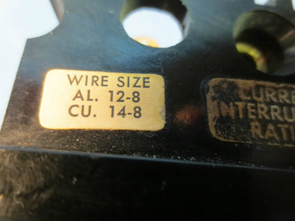 SQUARE D FAP34030 30A 3-POLE CIRCUIT BREAKER TYPE FAL - NO LABEL
