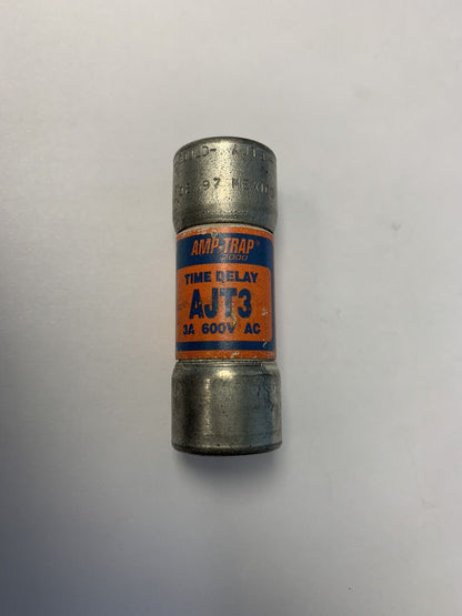 Gould Shawmut Amp-trap AJT3 3A 600V Fuse "Lot of 6"