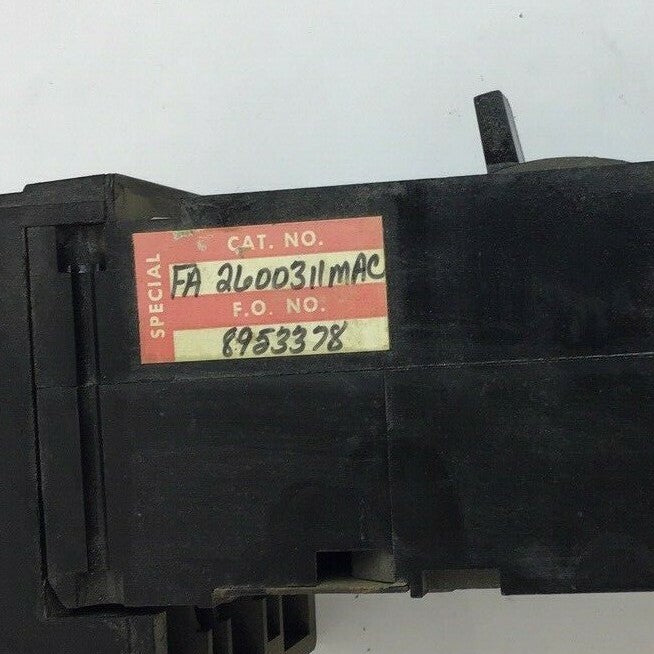 SQUARE D FA2600311MAC CIRCUIT BREAKER 2POLE 3A
