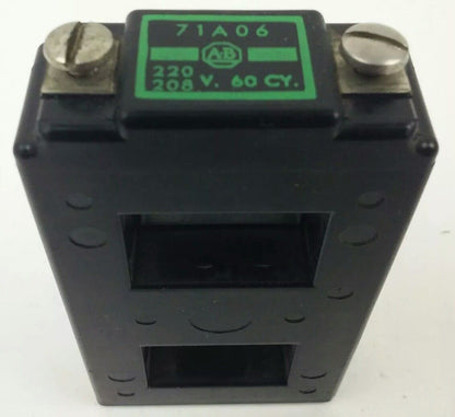 ALLEN BRADLEY 71A06, COIL, 208-220 @ 60HZ, SIZE 1, USED GREAT CONDITION