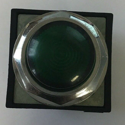 GENERAL ELECTRIC CR104PBL11G156 ILLUMINATED PUSHBUTTON GREEN