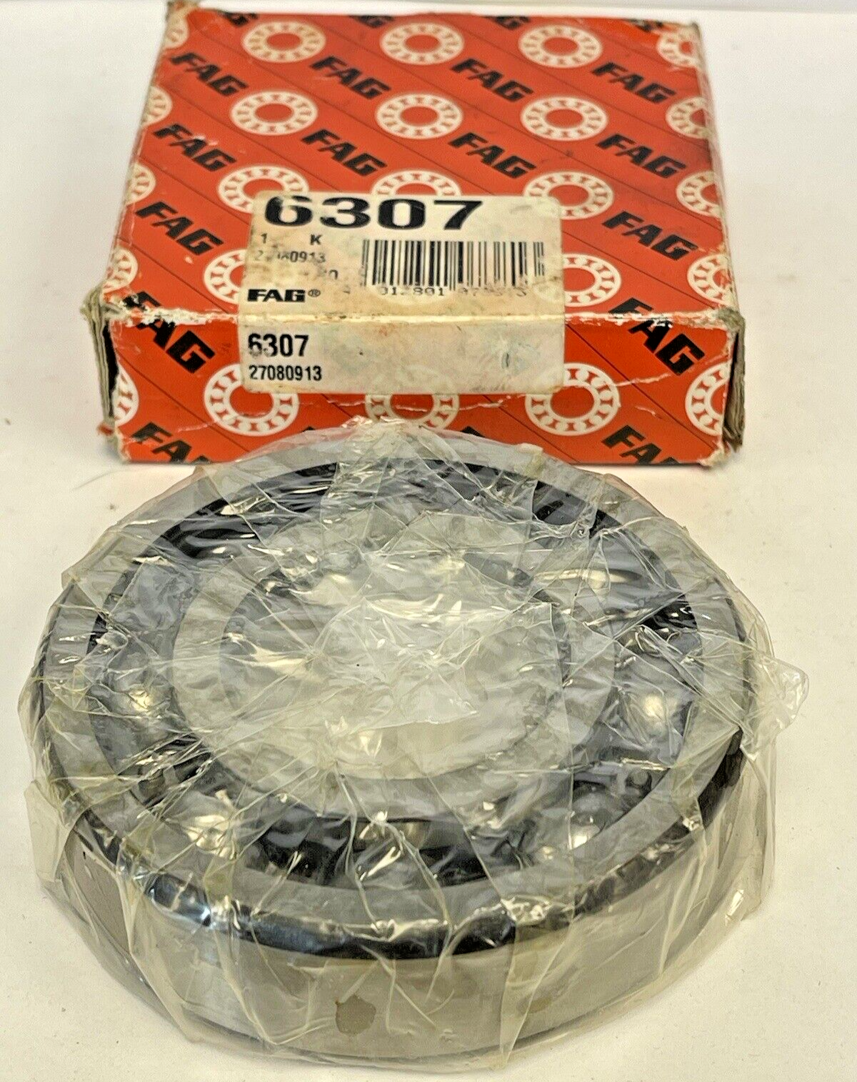 FAG - 6307 - E239-1239 - SINGLE ROW DEEP GROOVE BALL BEARING