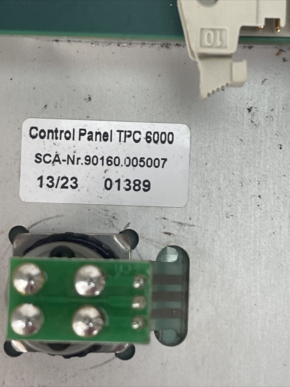 SCA SCHUCKER TPC 6000-05 90153.001050 CONTROL PANEL TPC 6000 90160.005007